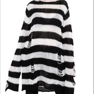 Killstar pugsly knit sweater size M but fits L/XL